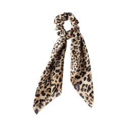 Pink leopard scarf 